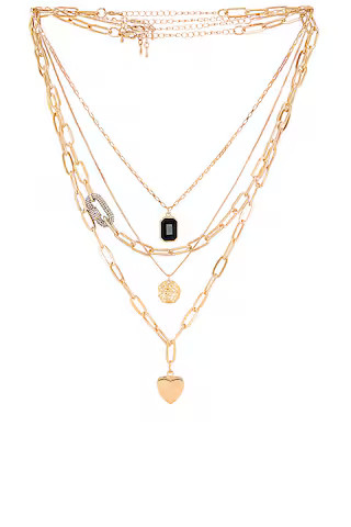 Amber Sceats Layered Pendant Necklace in Gold from Revolve.com | Revolve Clothing (Global)
