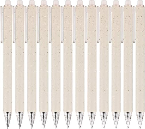 RIANCY Retractable Gel Pens Black Ink Fine Points(0.5 mm) Ballpoints Pen Writing Pen Quick Dry In... | Amazon (US)