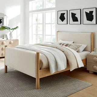 Maven Upholstered Platform Bed by Modway - Bed Bath & Beyond - 42427700 | Bed Bath & Beyond