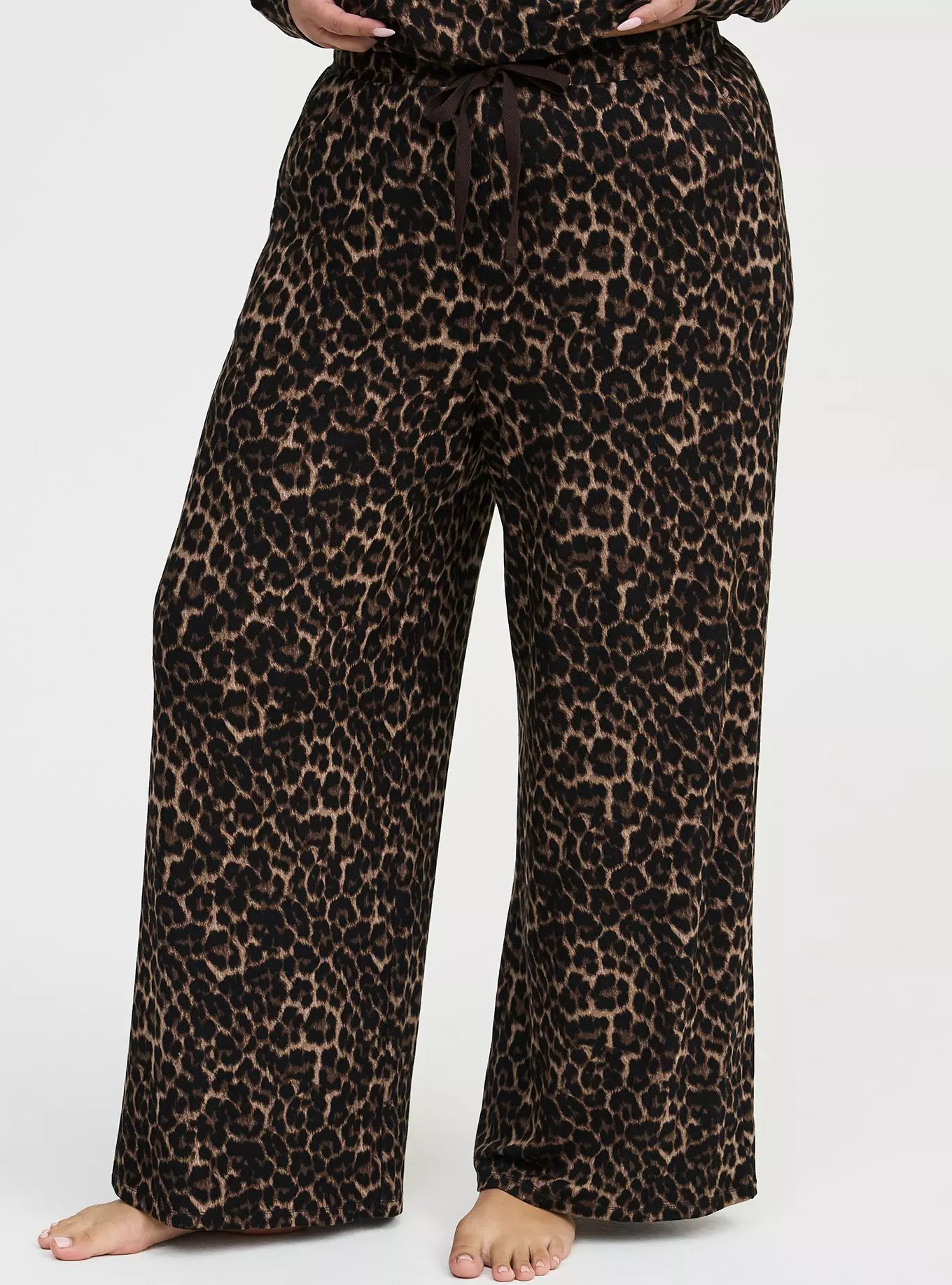 French Terry Ultra Wide-Leg Lounge Pant | Torrid (US & Canada)