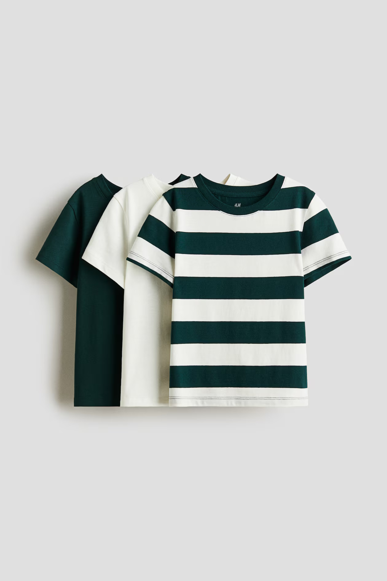3-pack Cotton T-Shirts | H&M (US + CA)