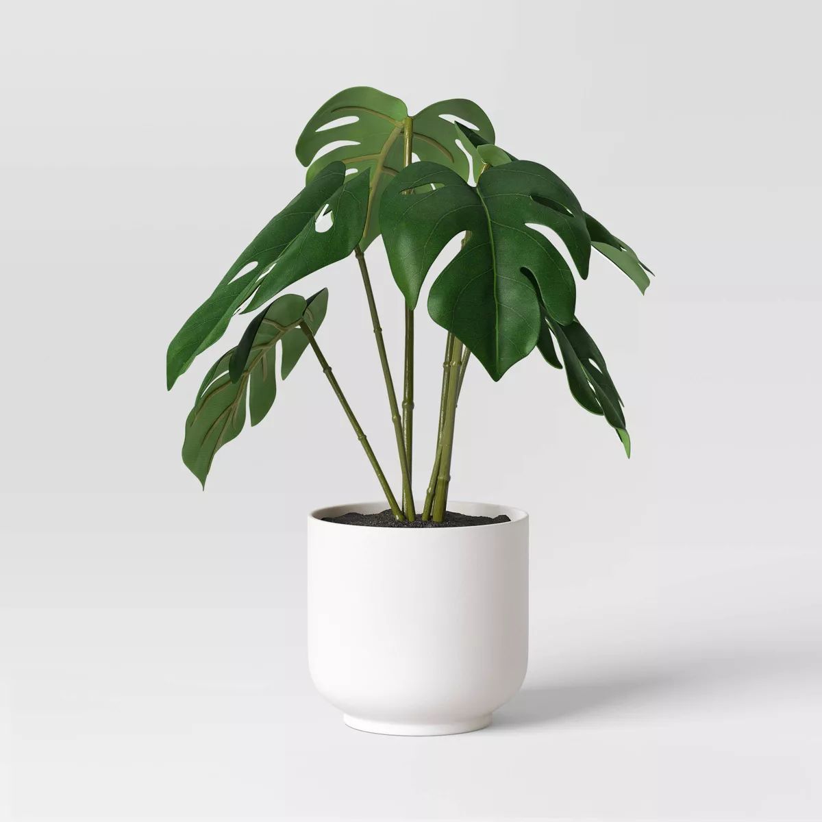 Monstera Artificial Plant in White Pot - Threshold™ | Target