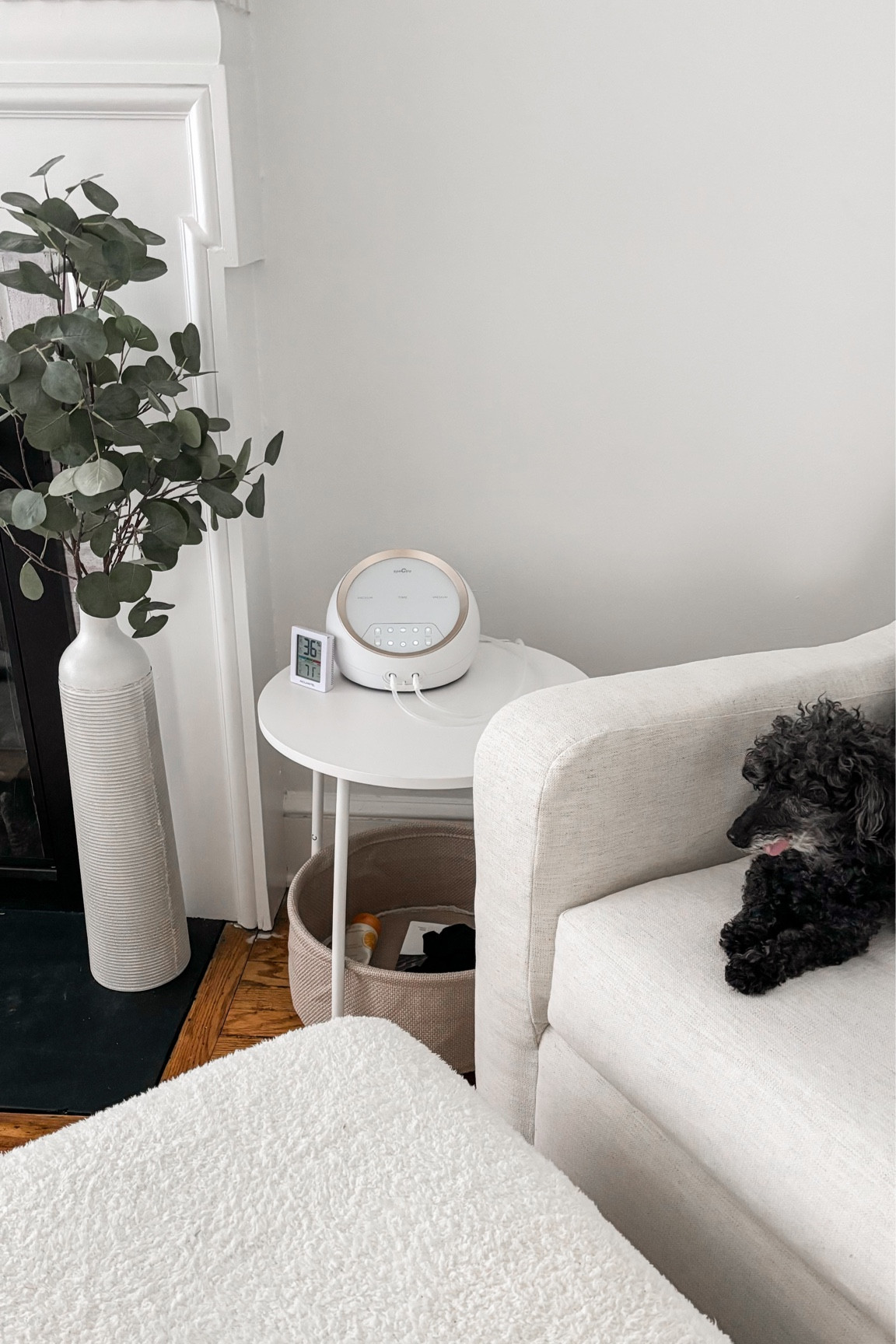 End table with basket under $35 from Amazon + it comes in several color options. 



#LTKhome #LTKfindsunder50