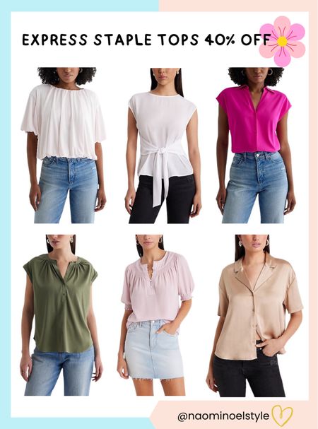 Work Wear Tops and Wardrobe Staple Tops 💜These are elevated basic tops that can be mixed and match for office outfits and everyday styles! All 40% off 🩷



#LTKworkwear #LTKfindsunder50 #LTKsalealert