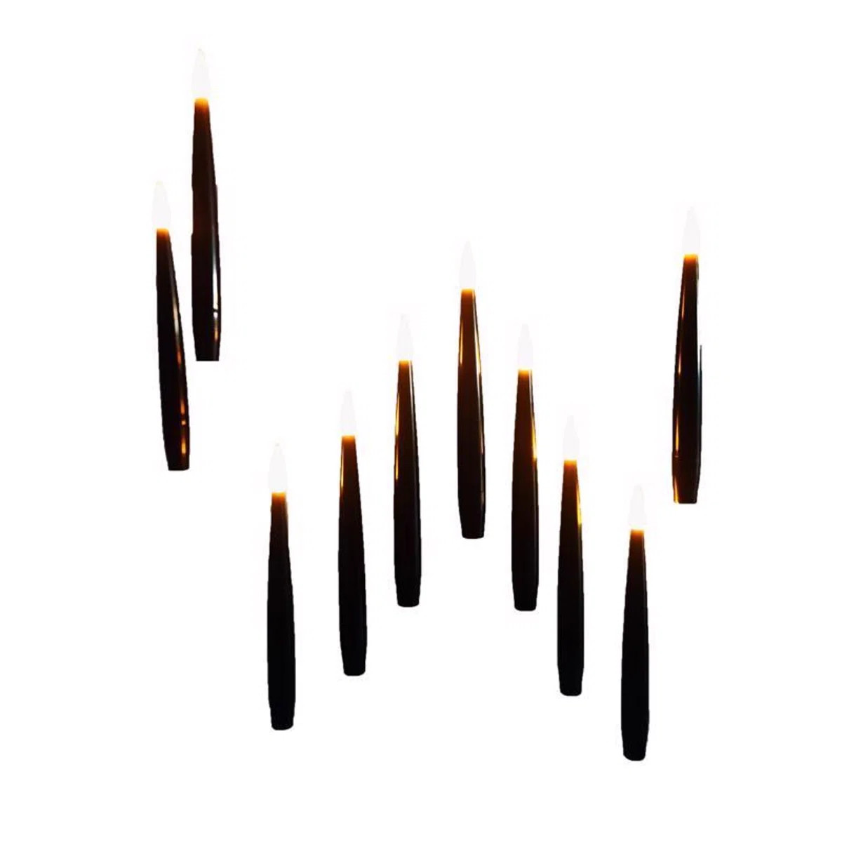 Sienna Warm White 10 ct LED Prelit Candle Halloween Decor | Wayfair North America