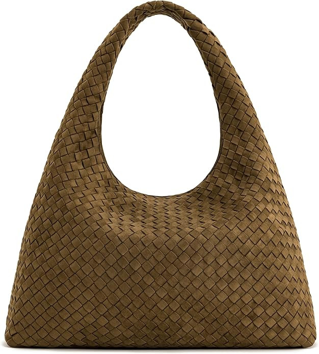 JW PEI Women's Iaura Faux Suede Woven Shoulder Bag | Amazon (US)