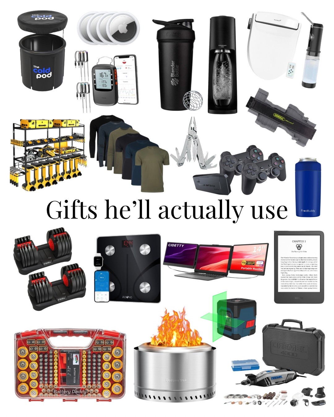Gifts he’ll actually use 

#LTKGiftGuide #LTKHoliday #LTKMens