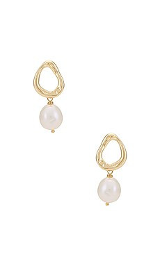 Natalie B Jewelry Lani Earring in Gold from Revolve.com | Revolve Clothing (Global)