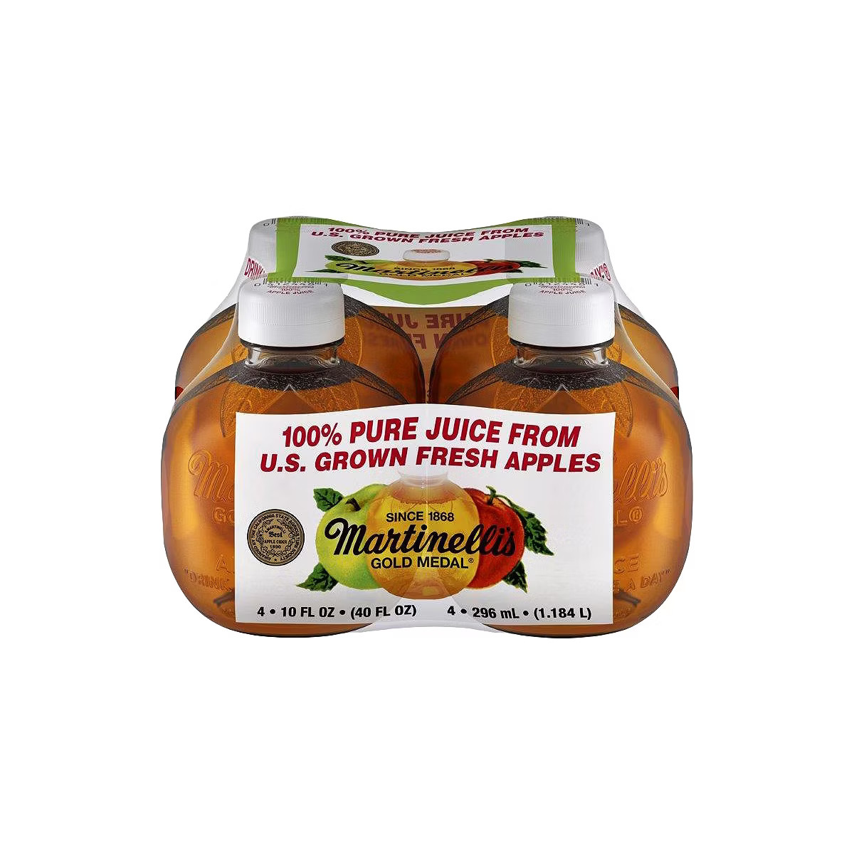 Martinelli's Apple Juice - 4pk/10 fl oz Bottles | Target