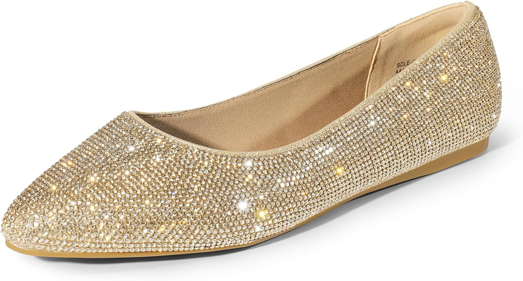 DREAM PAIRS Women's Casual Pointed Toe Ballet Comfort Soft Slip On Flats Shoes | Amazon (US)