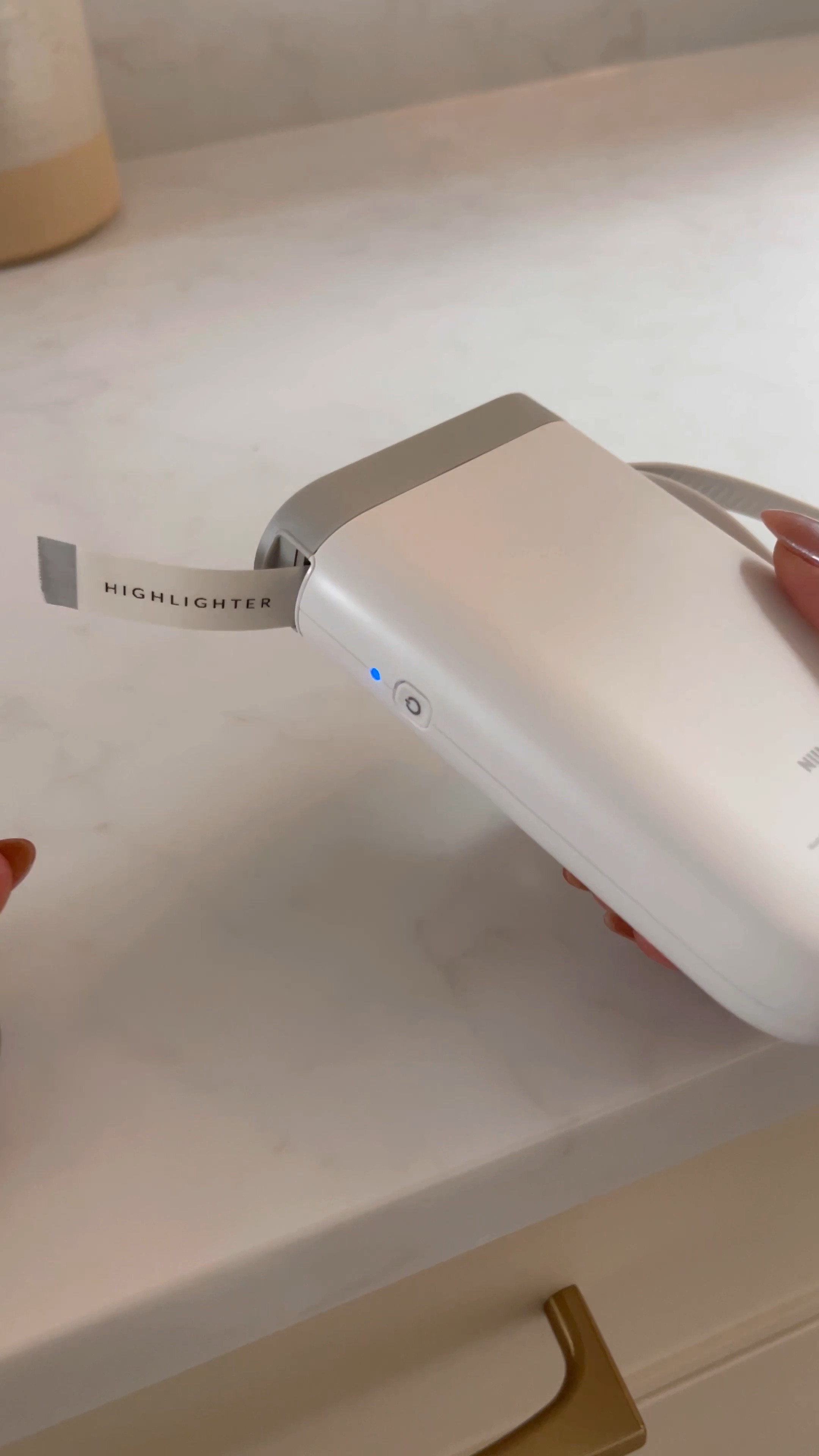 Label maker for organizing 