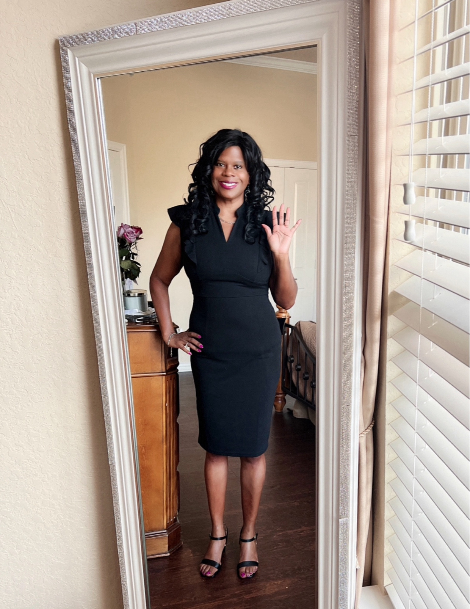 Styling and Profiling😀

This dress is giving!
Perfect for wedding guest dress, work or date night dress.

Midsize girl friendly.
I’m 185 lbs and 5 ft. 6

Many pretty colors😀
Follow me for more midsize, midlife fashion, beauty and happiness 💜#LTKSummerSales 