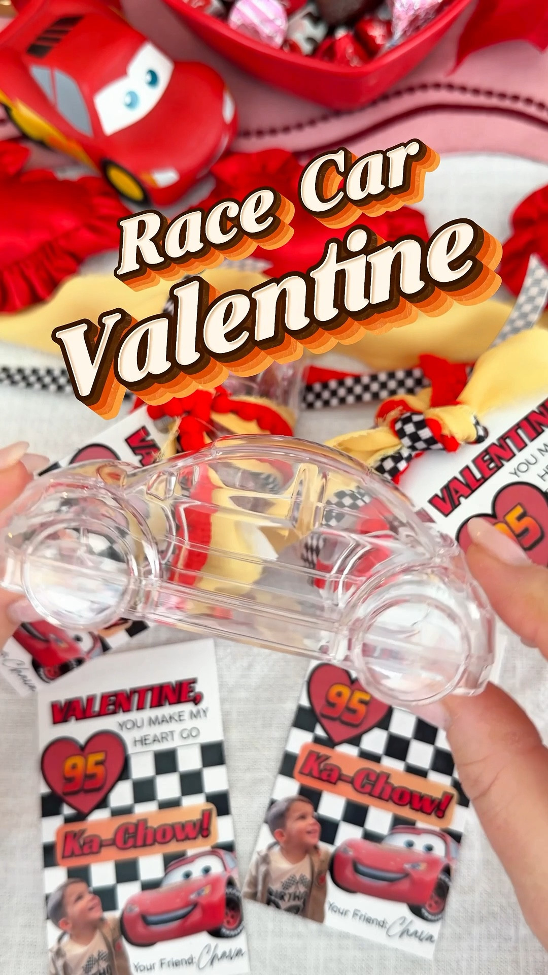 Race Car Lightning ⚡️ McQueen Valentines for my little boy! I created a custom Valentine for my little race car 🏎️ lover ❤️ #boymom #diy

#LTKValentine #LTKHome #LTKmomlife