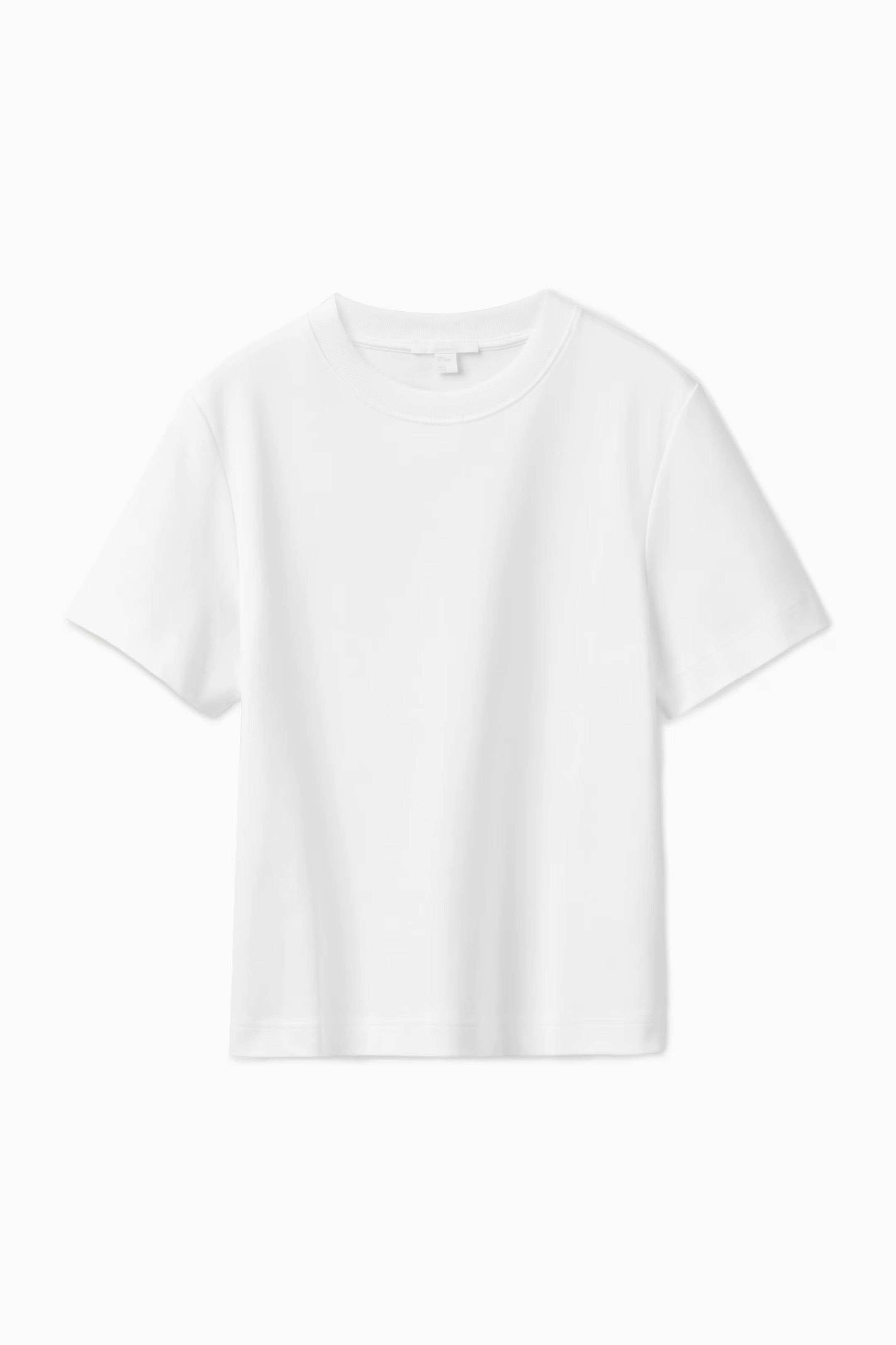 CLEAN CUT REGULAR T-SHIRT - WHITE | COS (EU)