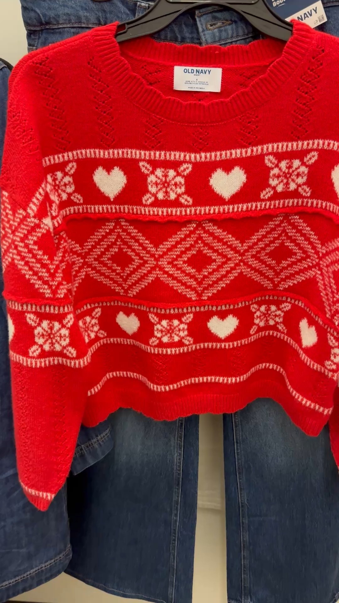 Cute new sweaters including this heart sweater for Valentine’s Day!  Old Navy, winter to spring transition outfit 

#LTKootd #LTKValentine #LTKSeasonal