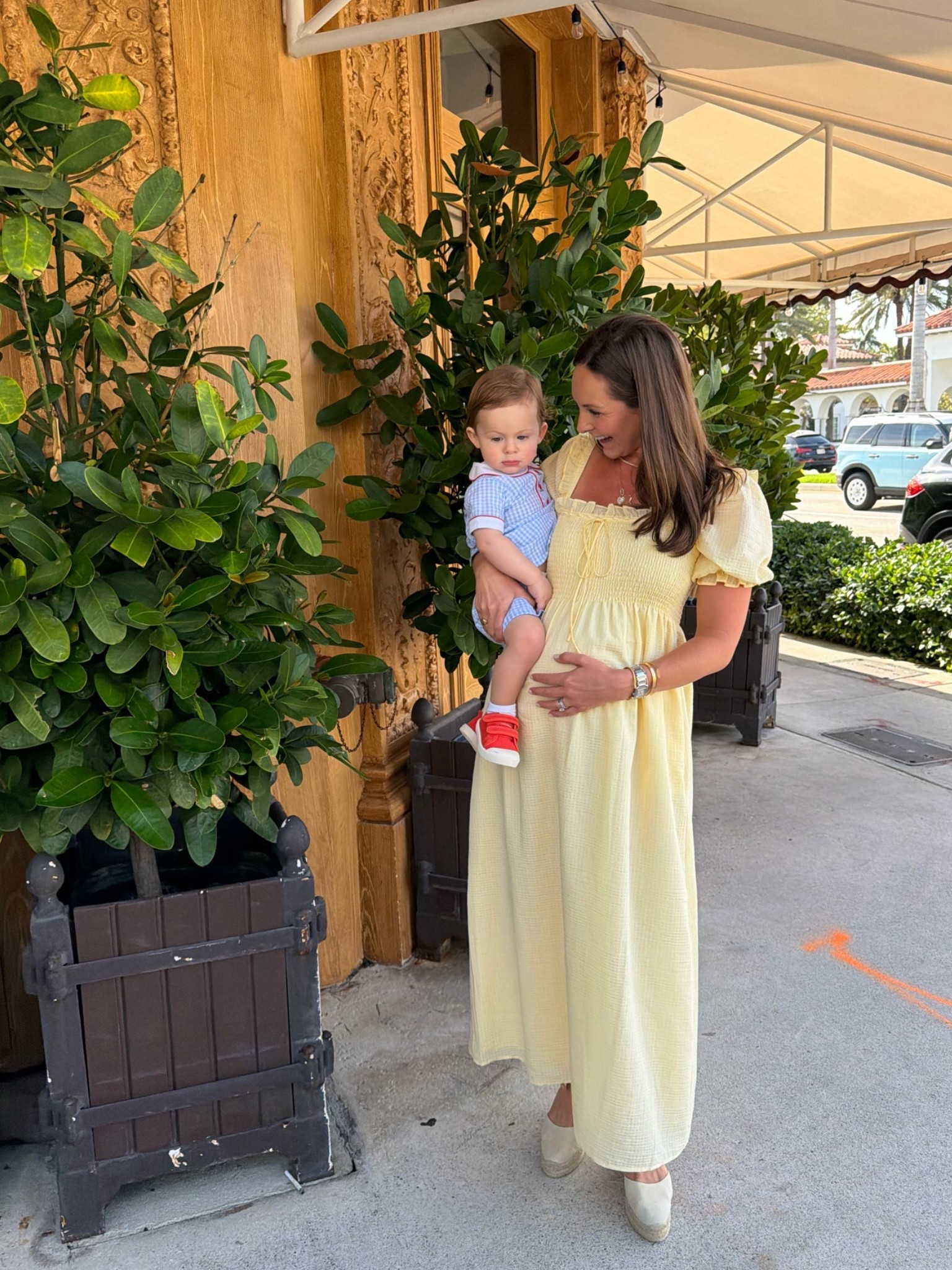 Mother’s Day with my little bud💛 in the perfect bump-friendly dress for summer! Wearing a small

#LTKBump #LTKMothersDay #LTKmomlife