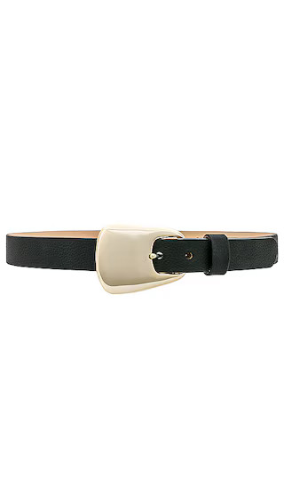 Lucia Belt in Black & Gold | Revolve Clothing (Global)