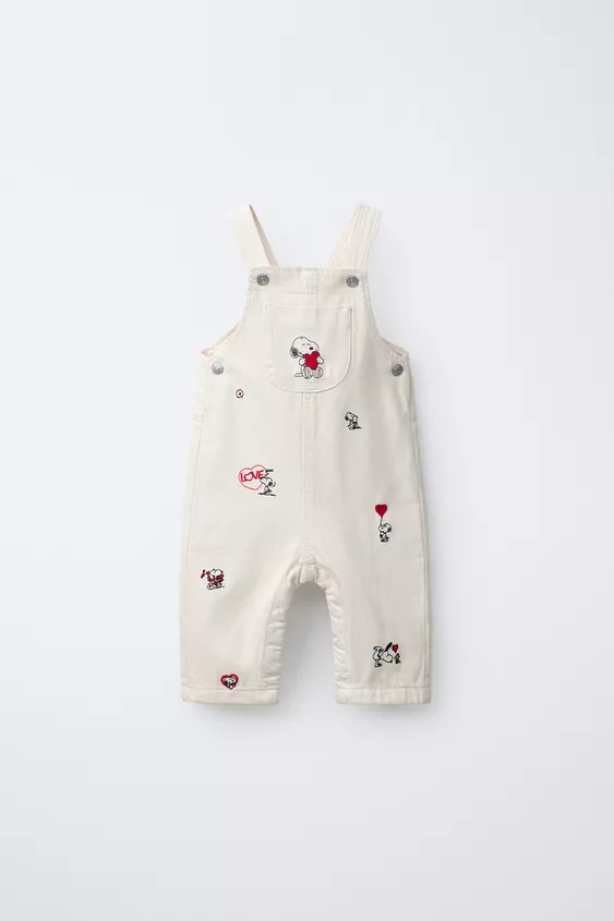 ZARA TIMELESS - FLORAL CORDUROY OVERALLS | Zara US