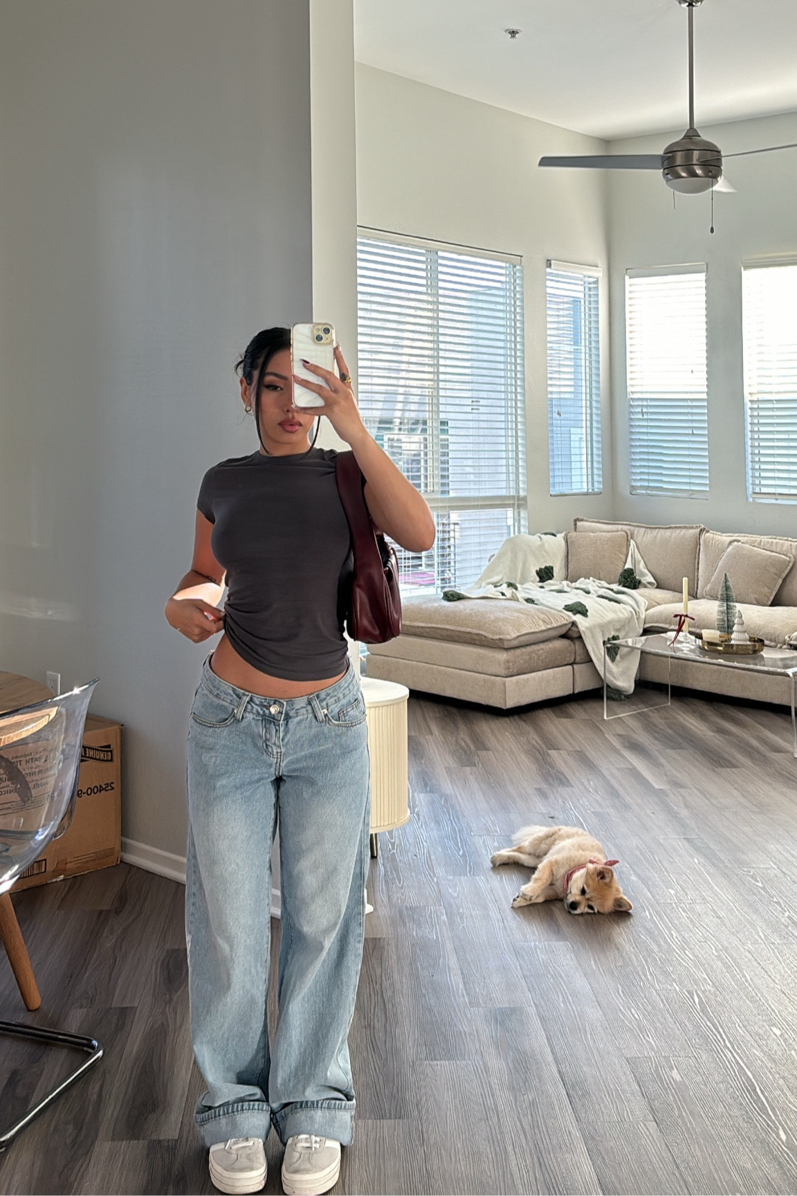 Fave low rise light denim jeans 🩵