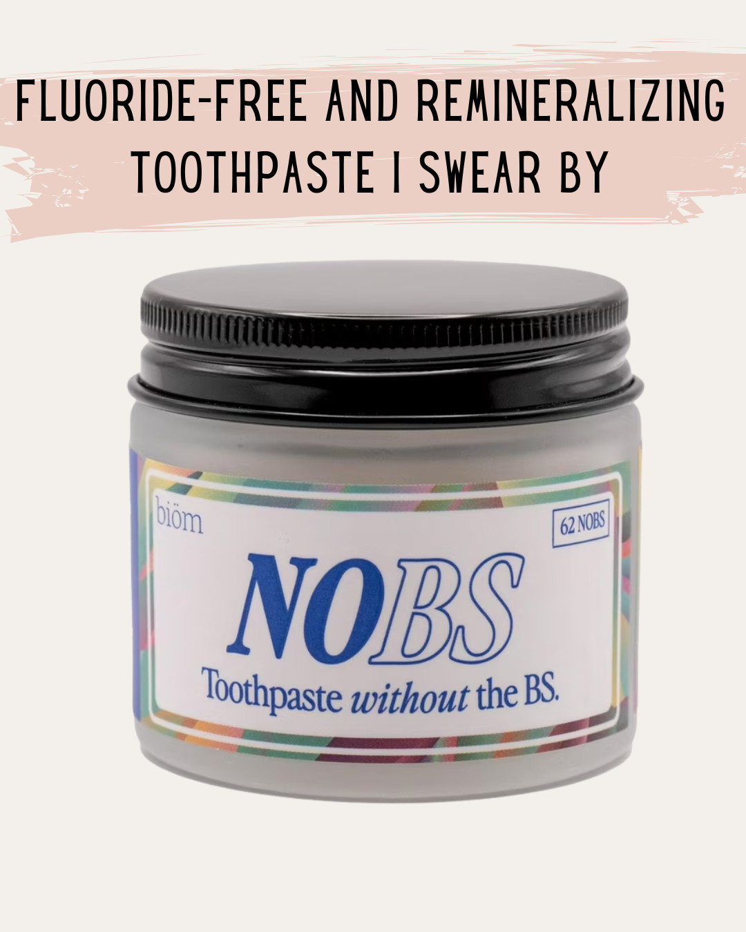 FLUORIDE-FREE AND REMINERALIZING toothpaste I swear by! and PREGNANCY SAFE! I swear, my teeth have become so much less sensitive since using these. I'll never go back to regular toothpaste!

 

 #LTKFindsUnder100 #LTKBeauty