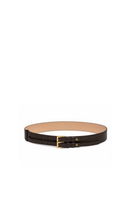 Chelsea Wide Belt (Chocolate) | Holland Cooper