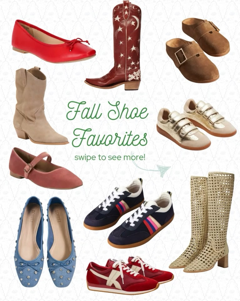 So many shoes on my fall show wishlist! From ballet flats to clogs and wester boots! 

#LTKShoeCrush #LTKSeasonal #LTKFindsUnder100