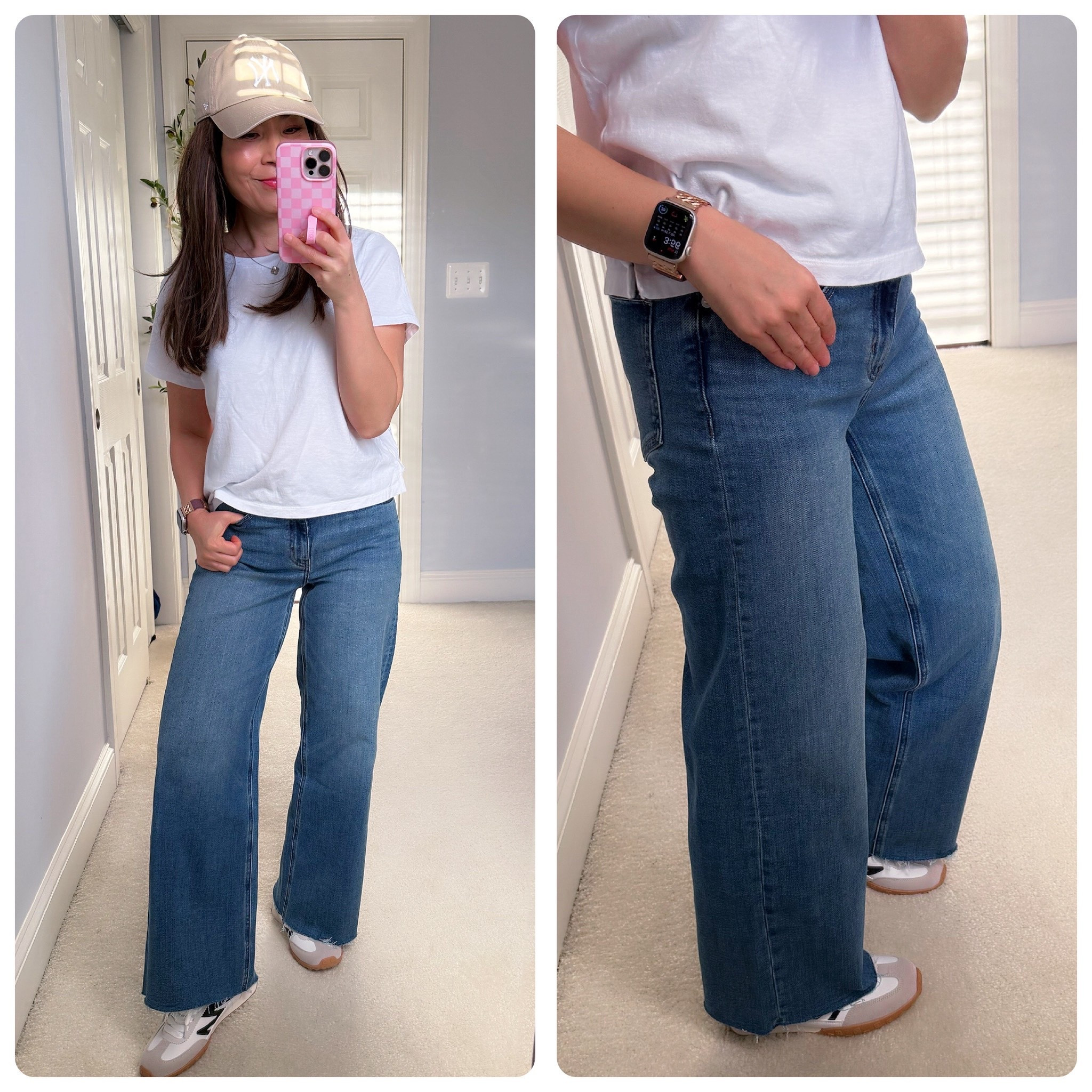 Quince Bella Stretch wide leg jeans - first perfect and TTS
