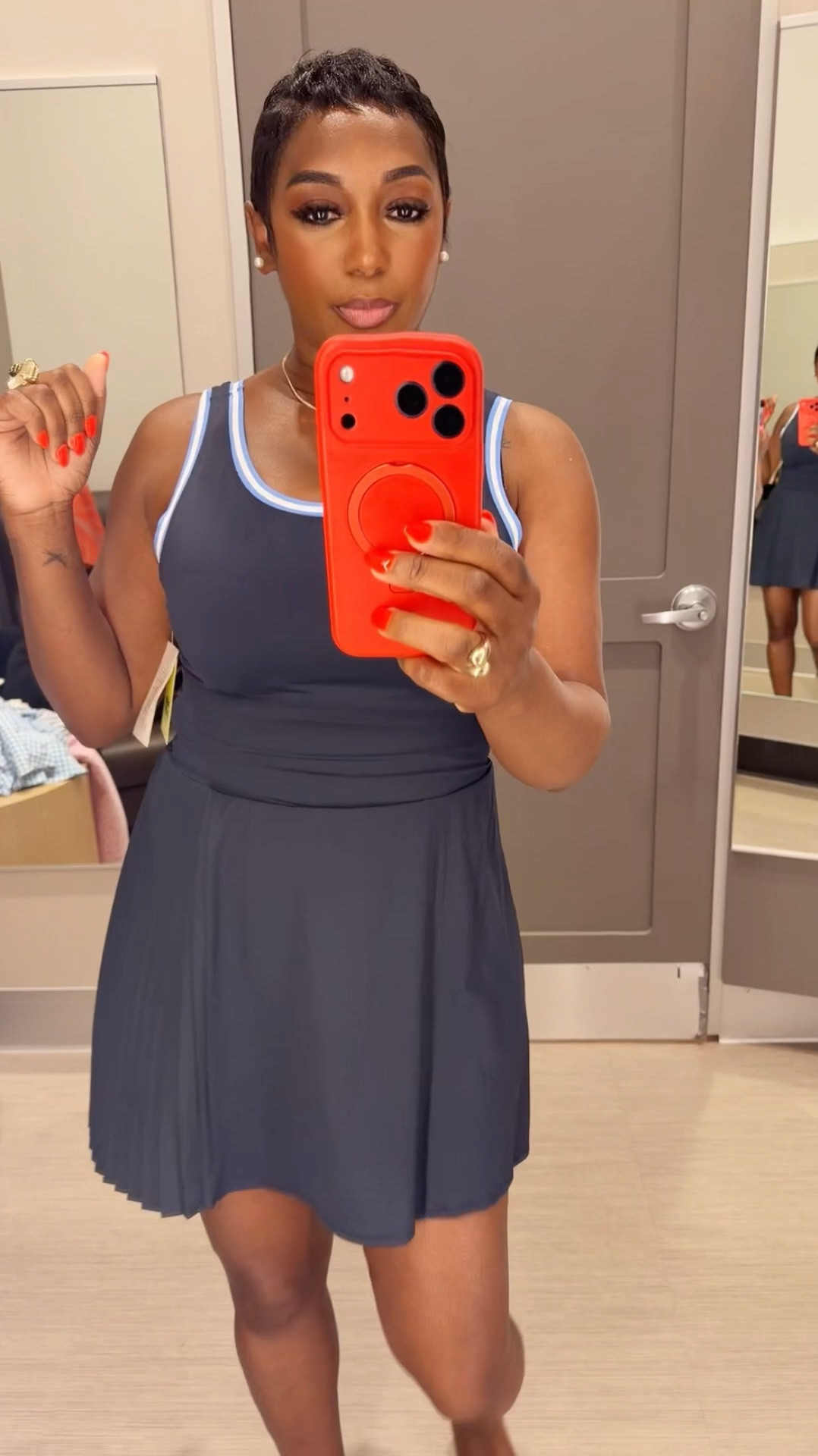 Sporty little navy dress activated. 🎾

Giving tennis courts, iced matcha, and pretending I’m on my way to Pilates when I’m really headed to Target.

#TargetStyle #AthleisureStyle #TargetFashion #SportyChic #SummerStyle #OOTD #TargetFinds #CasualLuxury #StyledByAshleyJ #TennisDress


#LTKootd #LTKTravel #LTKActive