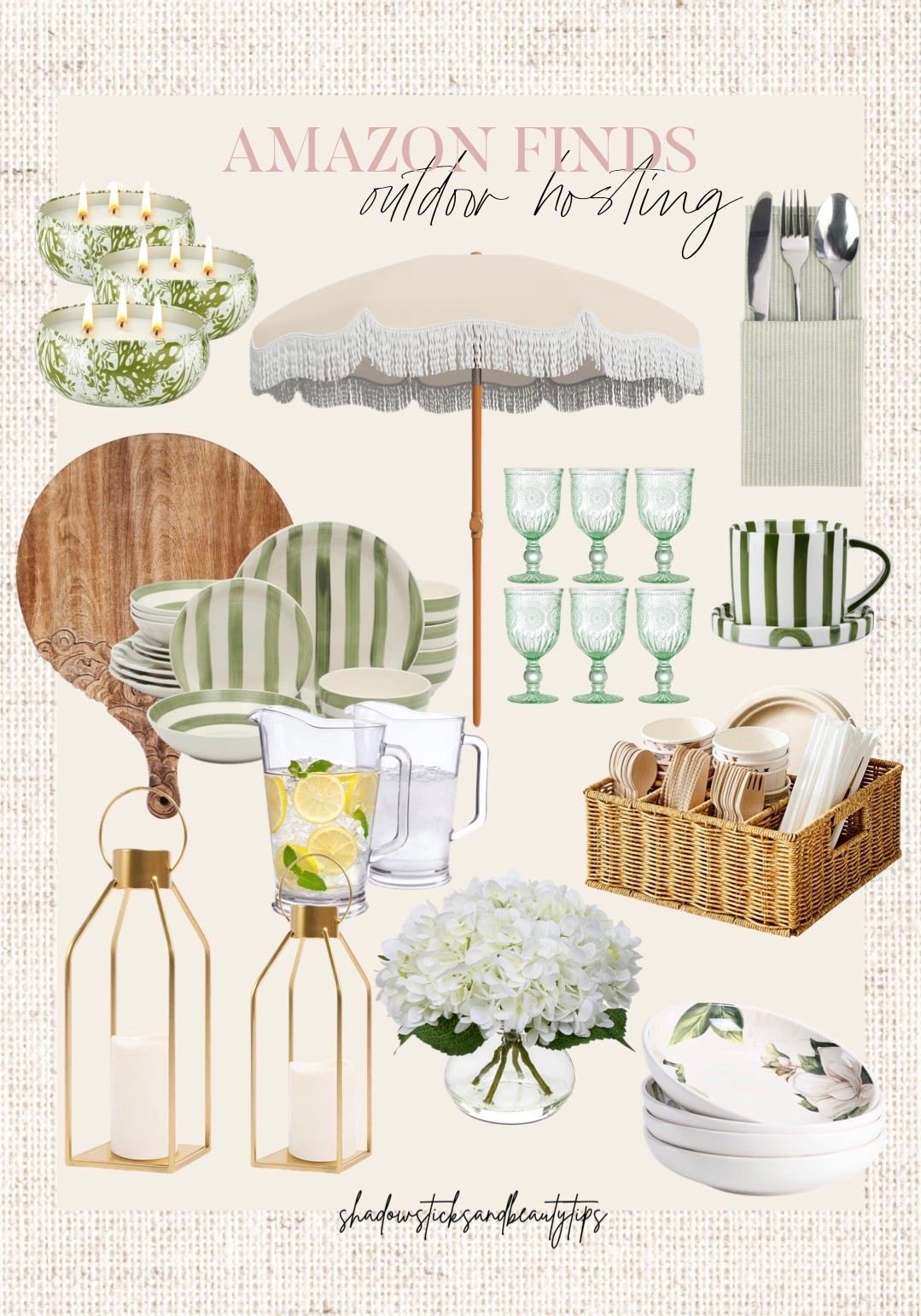 Outdoor summer hosting from Amazon

#LTKSeasonal #LTKHome #LTKfoodie