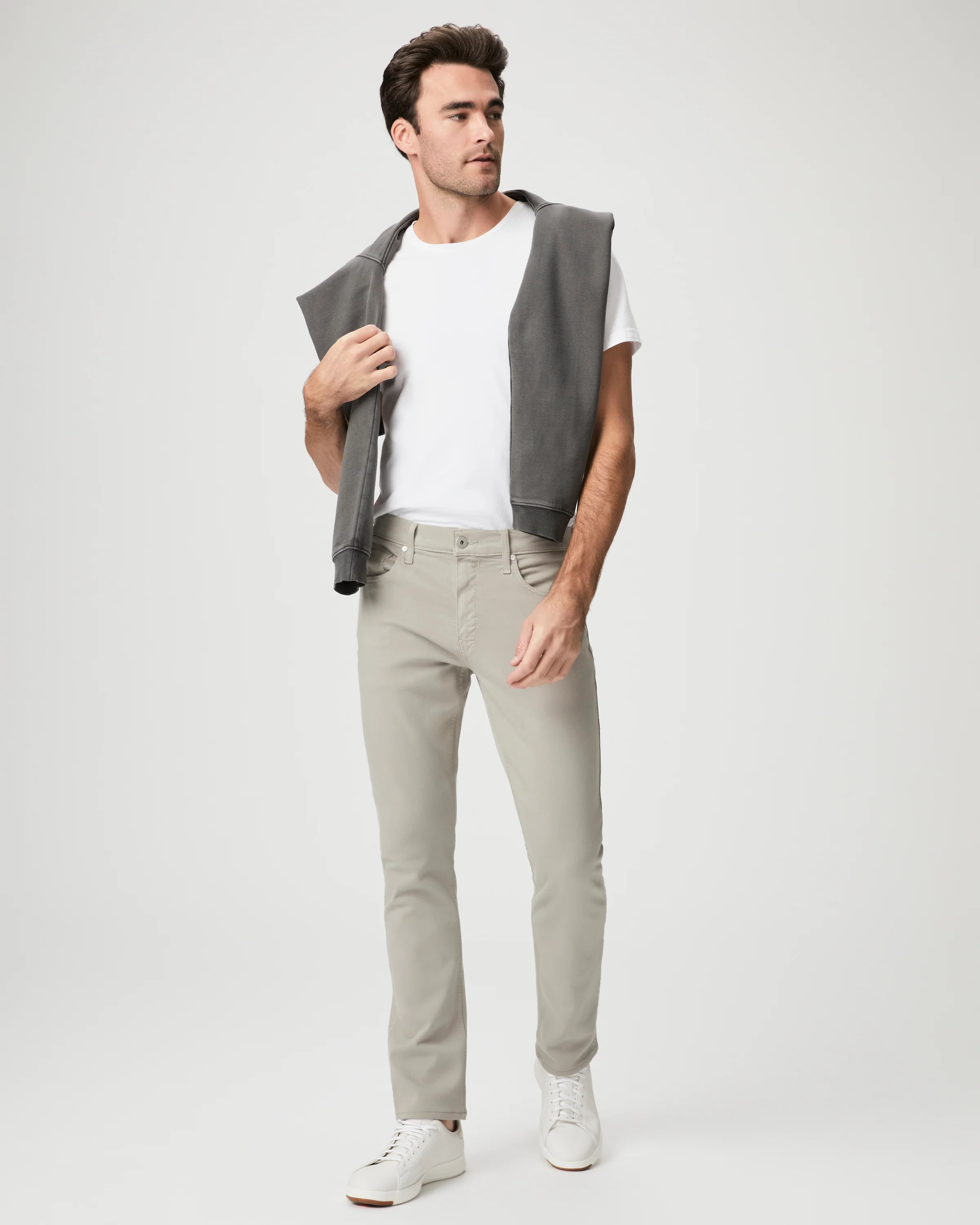 Transcend Federal Slim Straight Jean | Paige