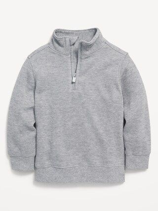 Long-Sleeve Quarter-Zip Sweater for Toddler Boys | Old Navy (CA)