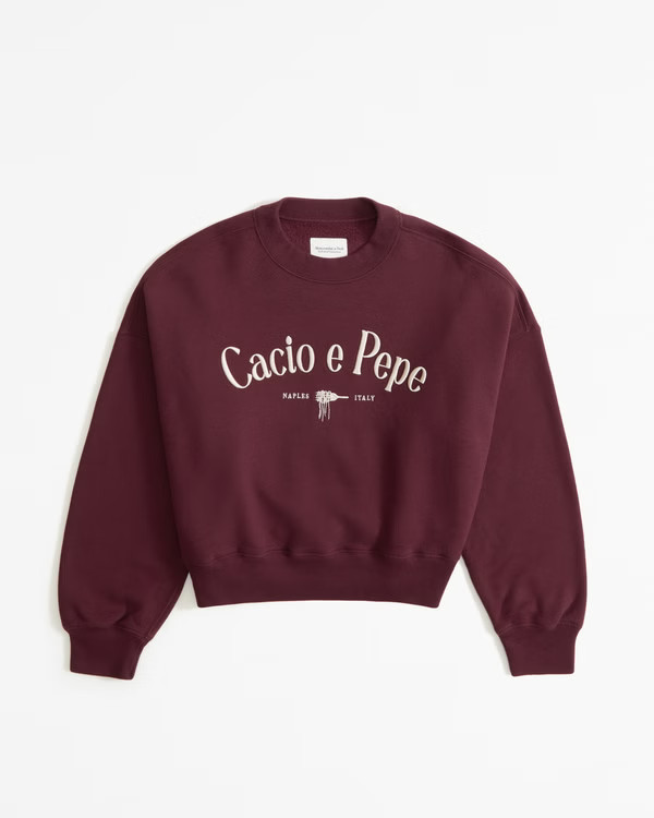 Pasta Graphic Sunday Crew | Abercrombie & Fitch (US)