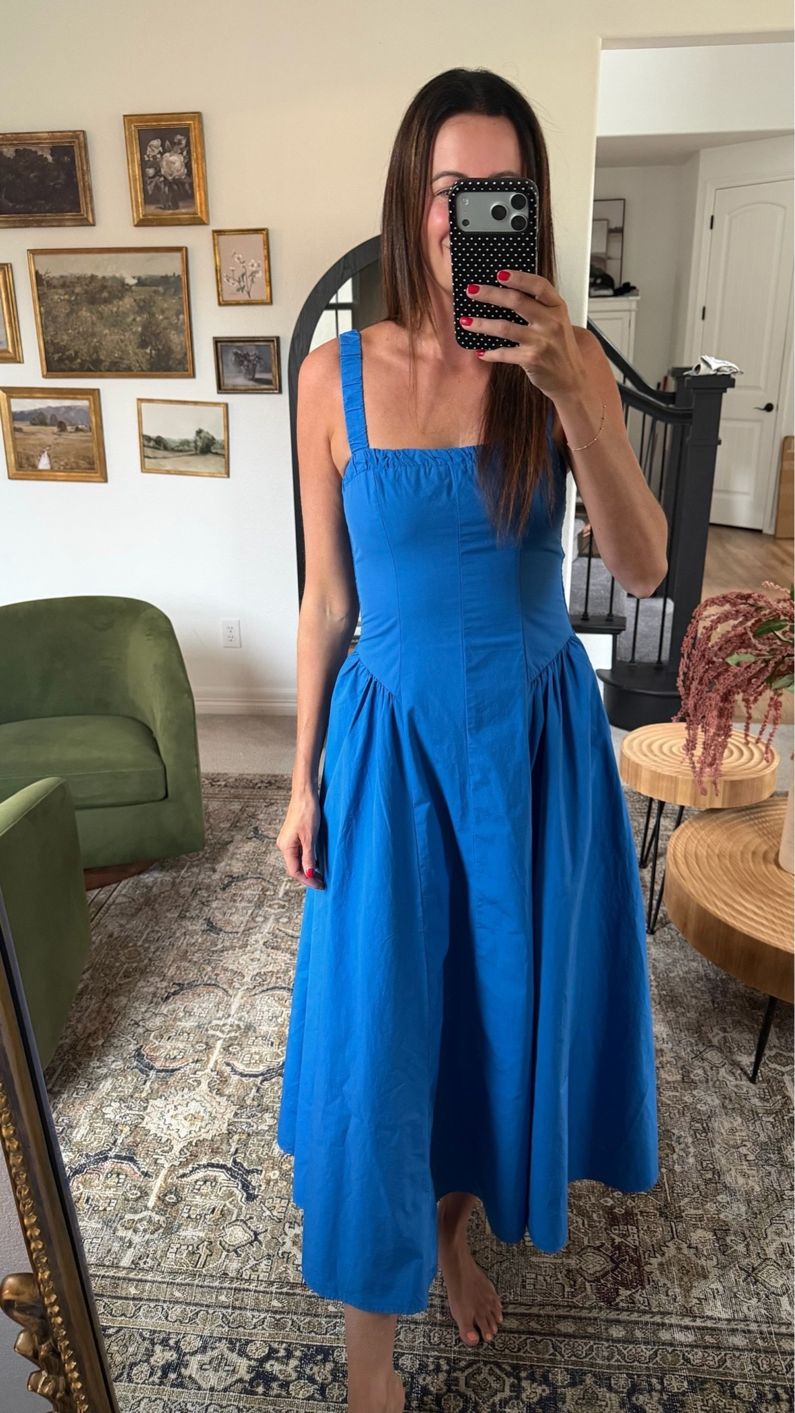 In love with this blue dress from Abercrombie! It is on major sale right now too! 25% off plus code AFLTK saves you an extra 20%!!! I’m wearing an XS TALL

#LTKootd #LTKSaleAlert #LTKTall