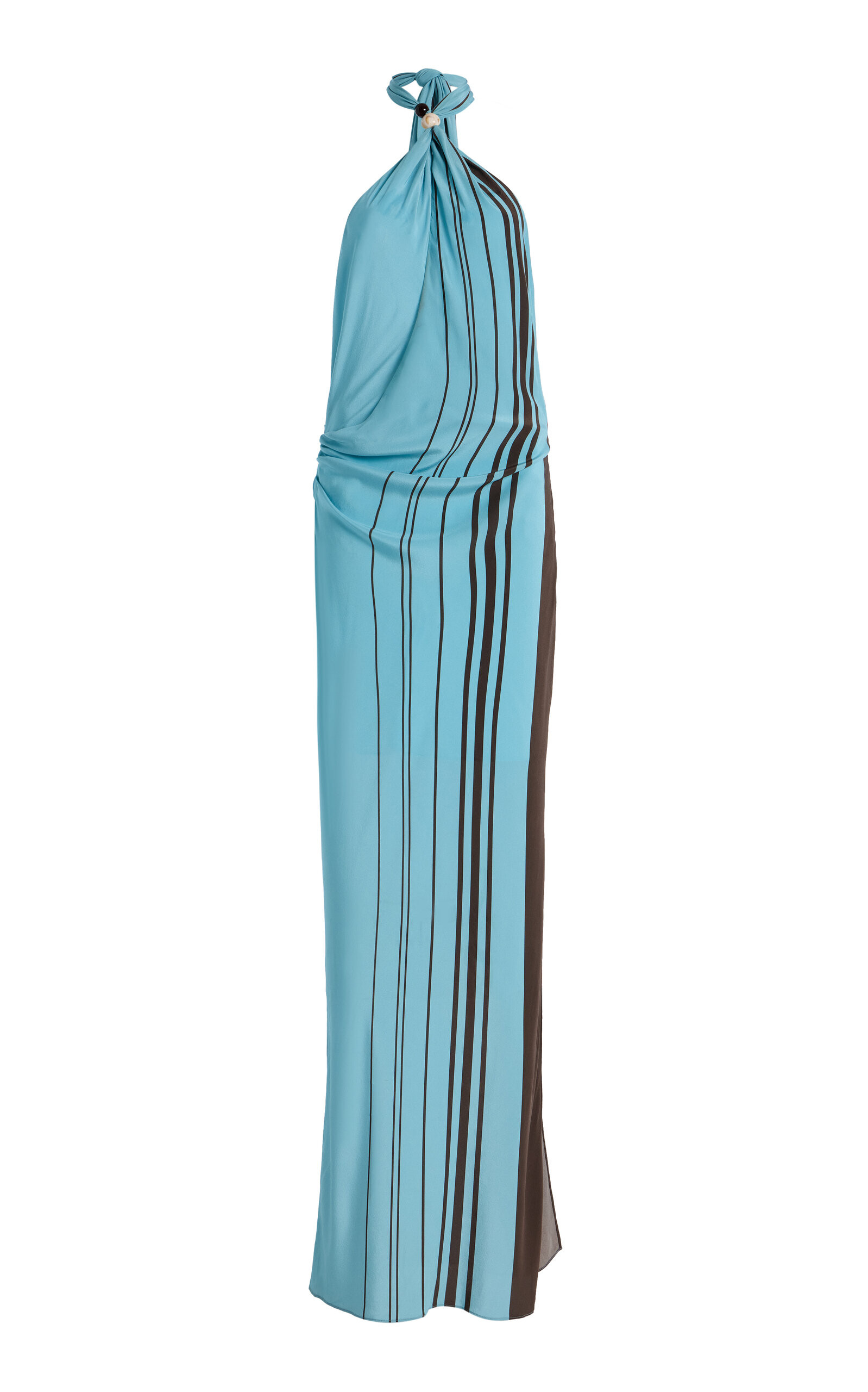 Rioja Striped Crepe Maxi Dress | Moda Operandi (Global)