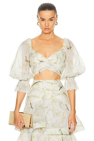 Pleated Bodice Top | FWRD 