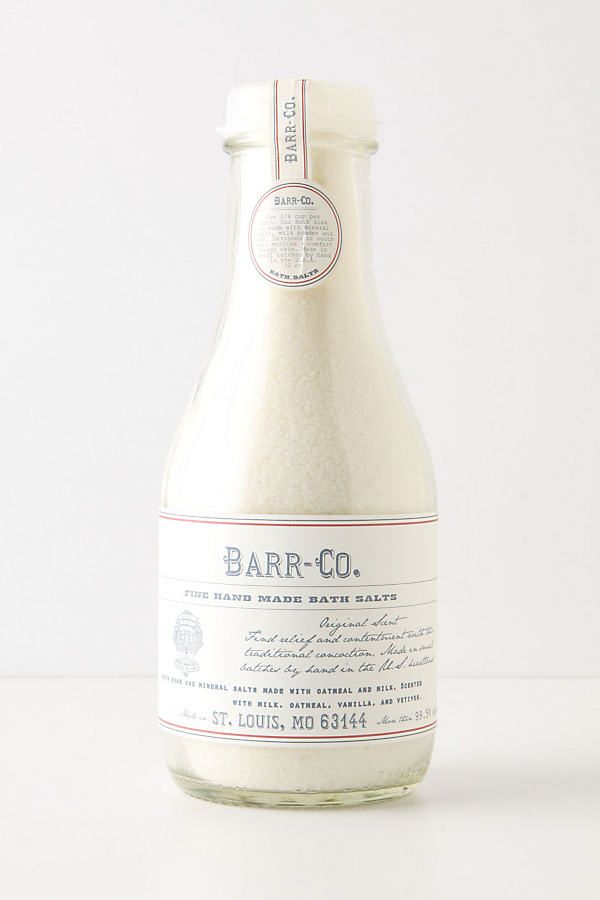 Barr-Co. Fine Handmade Bath Salts By Barr-Co. in White Size ALL | Anthropologie (US)