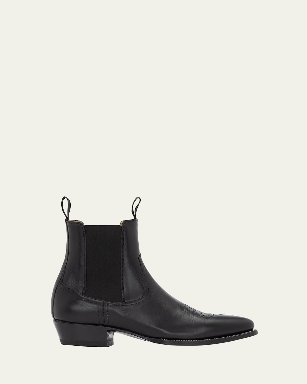 Men's Leather Western Chelsea Boots | Bergdorf Goodman