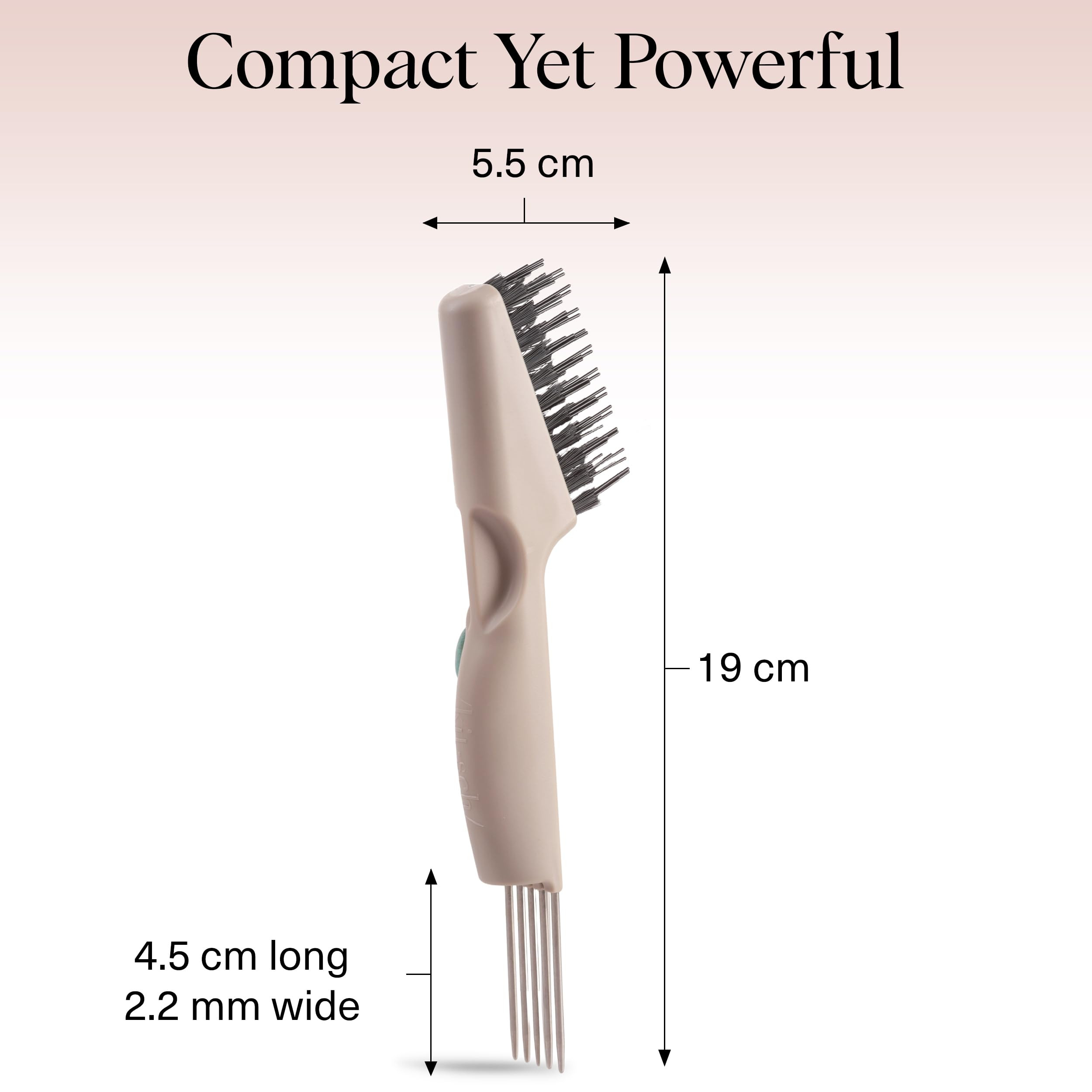 Kitsch Hair Brush Cleaner Tool | Double-Sided 2-in-1 Brush Cleaner for Hair Brushes & Combs | Eco-Friendly Cleaning Tool with Pick & Bristles, Perfect Gifts for Women | Hair Stylist Essentials | Amazon (US)