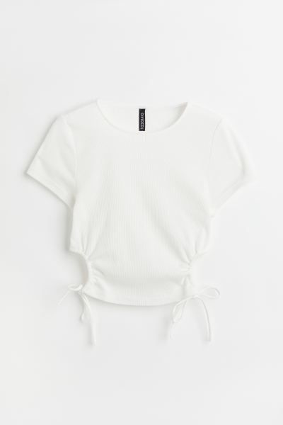 Ribbed Cut-out Top | H&M (US + CA)