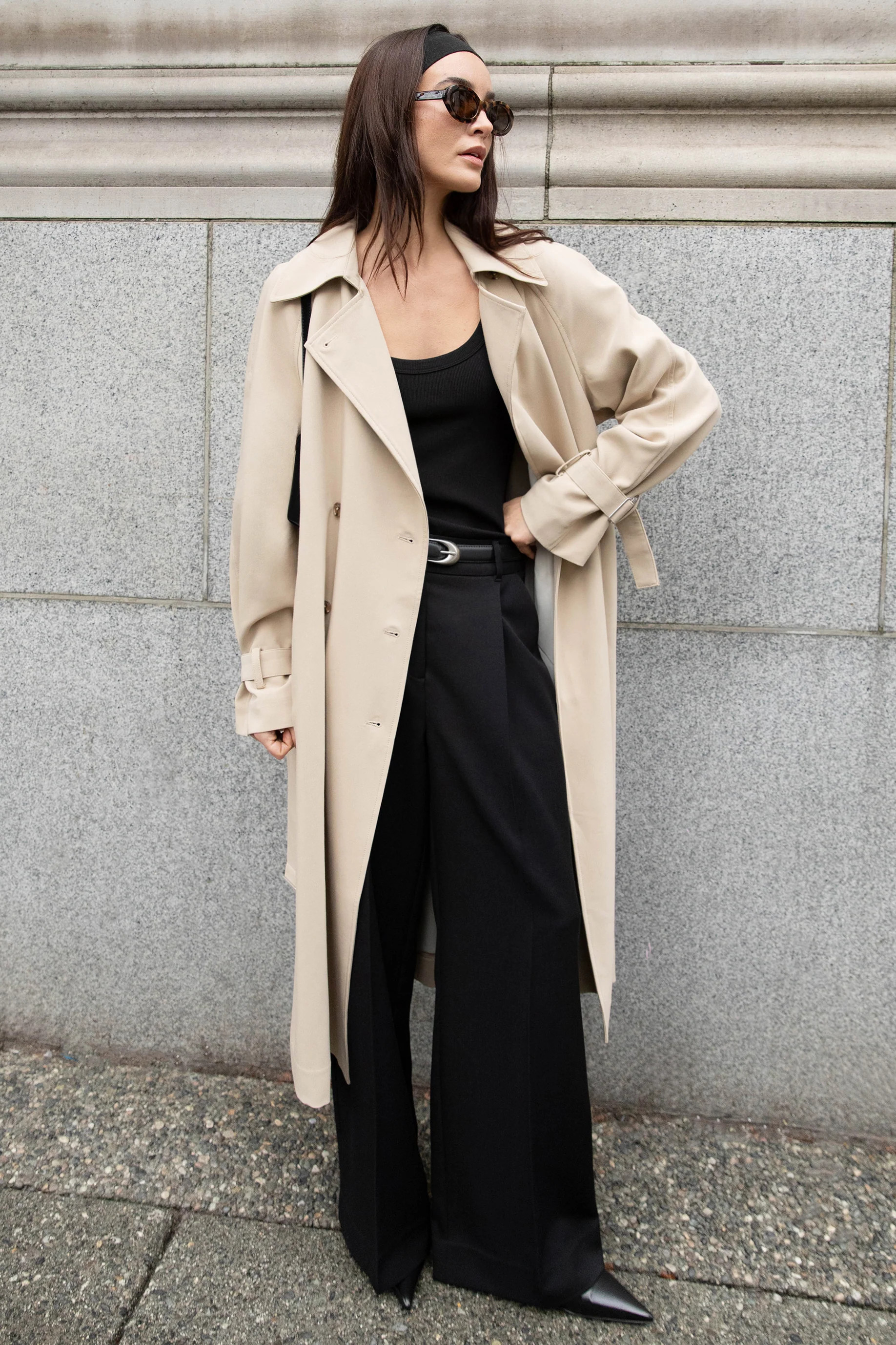 OVERSIZED TRENCH COAT | OAK + FORT