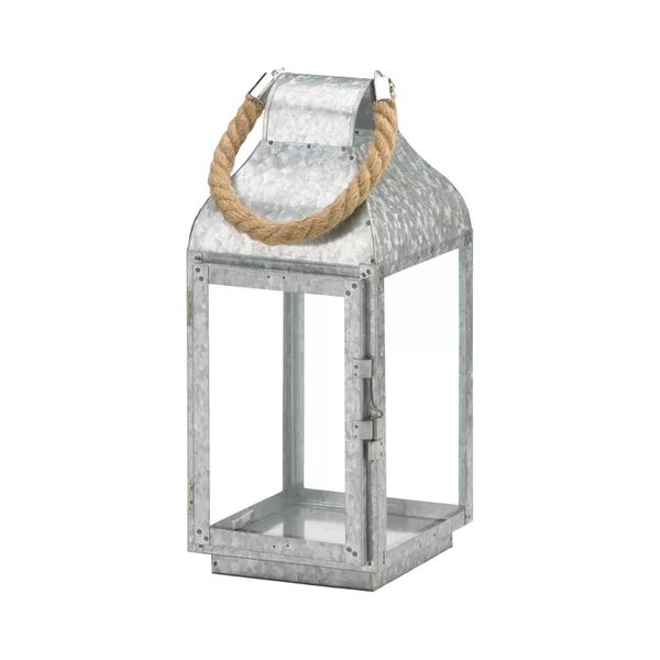 Galvanized Metal Lantern | Wayfair North America