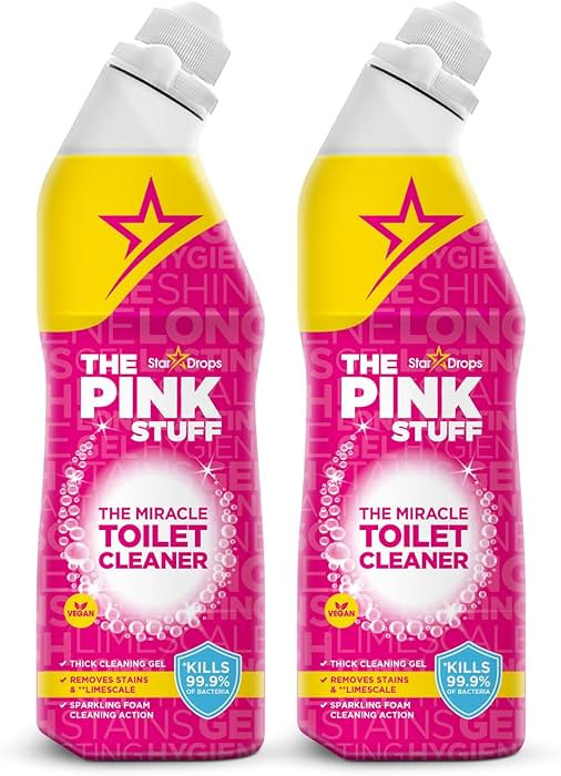The Pink Stuff The Miracle Toilet Cleaner, 750ml x 2 | Amazon (US)