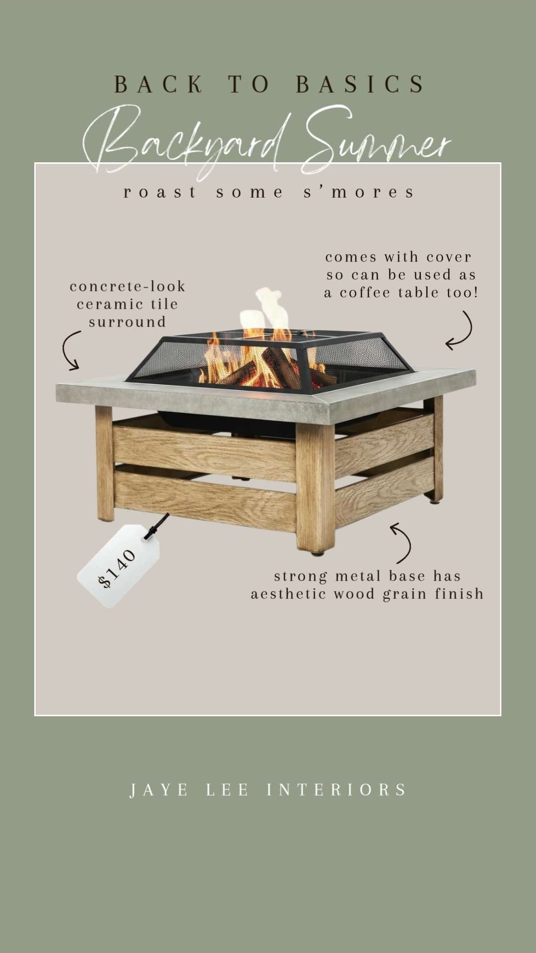 Summer's Simple Pleasures: hang up a tree swing, relax in a rocking chair, roast s'mores around the firepit, splash in the sprinklers, and plant a garden with the kids! No need for extravagance; find affordable summer backyard favorites linked here! #firepit #outdoorrockingchair #swing #splashpad #beveragecooler #drinksbucket #urn #planterboxes #raisedgardenbeds #kidstoys #popuptent #beachtent #toddlertent #traveltent #outdoorlighting #lanterns #LTKmomlife

#LTKSeasonal#LTKHome 

 #LTKdayinmylife #LTKKids #LTKMens