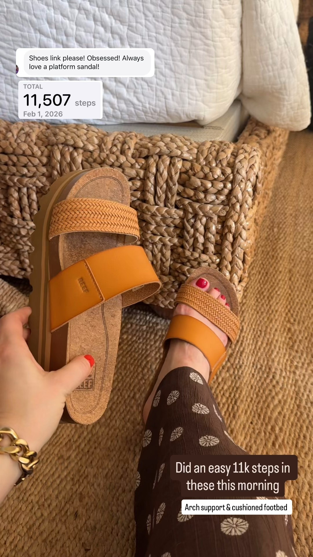 Holy grail reef sandals you can walk in
Size 7 arch support and cushioned footbed 


#LTKPetite #LTKTravel #LTKootd