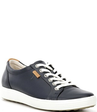 Women's Soft VII Leather Lace-Up Sneakers | Dillard's