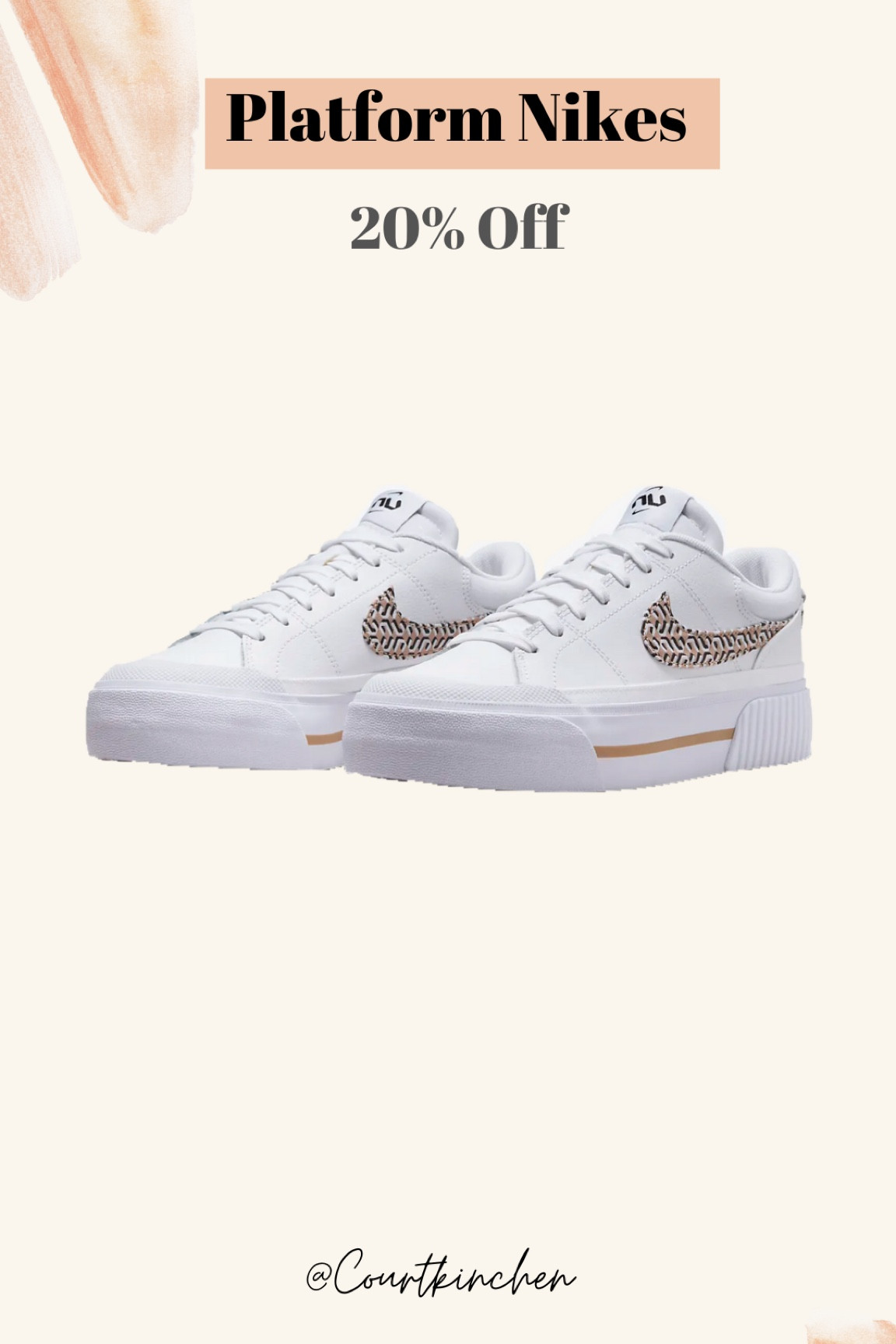 Nikes on sale 20% off! Code: SCHOOL20


Nikes / shoes / tennis shoes / sneakers 

#LTKstyletip #LTKshoecrush #LTKsalealert