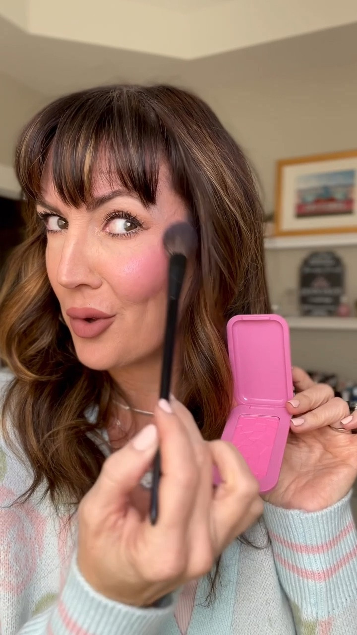 Electric ⚡️ Pink 🩷 Blush for the win! And this Buttermelt formula is just exquisite! I want every color! // Shade :  My Butta Half  // linking some great blush brushes if you need ideas 

#LTKOver40 #LTKBeauty #LTKMostLoved
