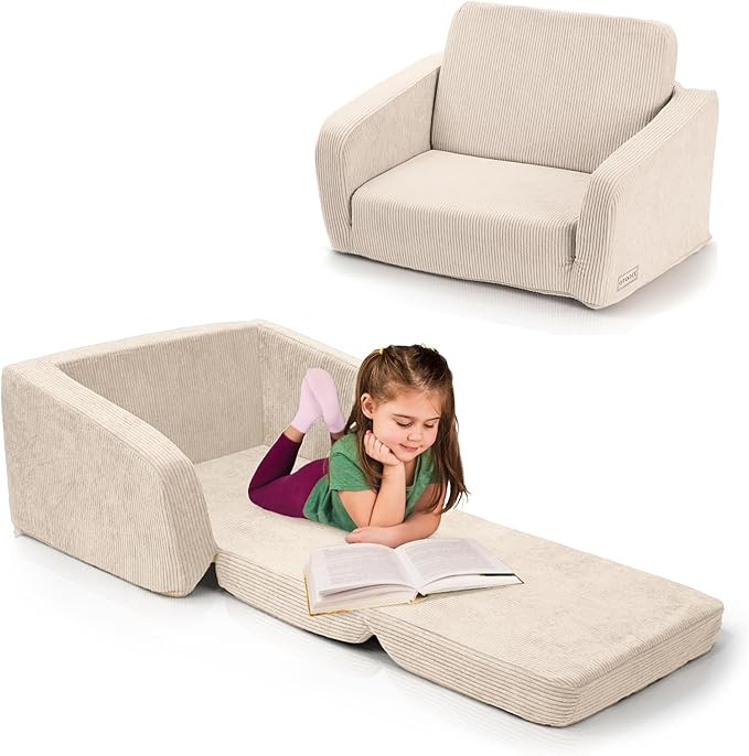ZICOTO Sturdy Toddler Chair and Couch - The Perfect Kids Sofa for Girls and Boys - Ideal Fold Out... | Amazon (US)