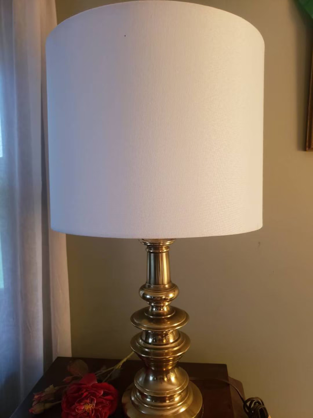 Stiffel Solid Brass Lamp - Etsy | Etsy (US)