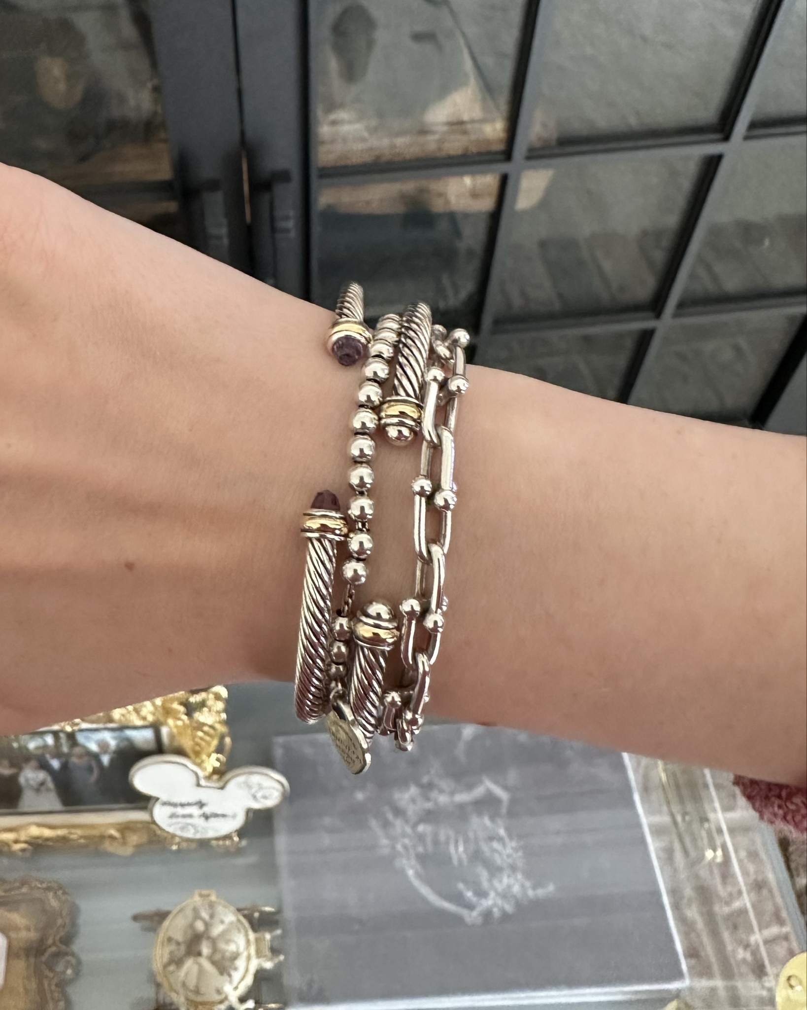 My everyday bracelet stack! 